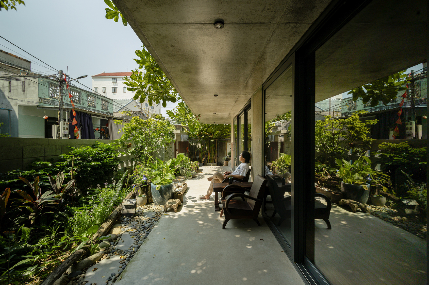 ý tưởng thiết kế vườn bên hông nhà 